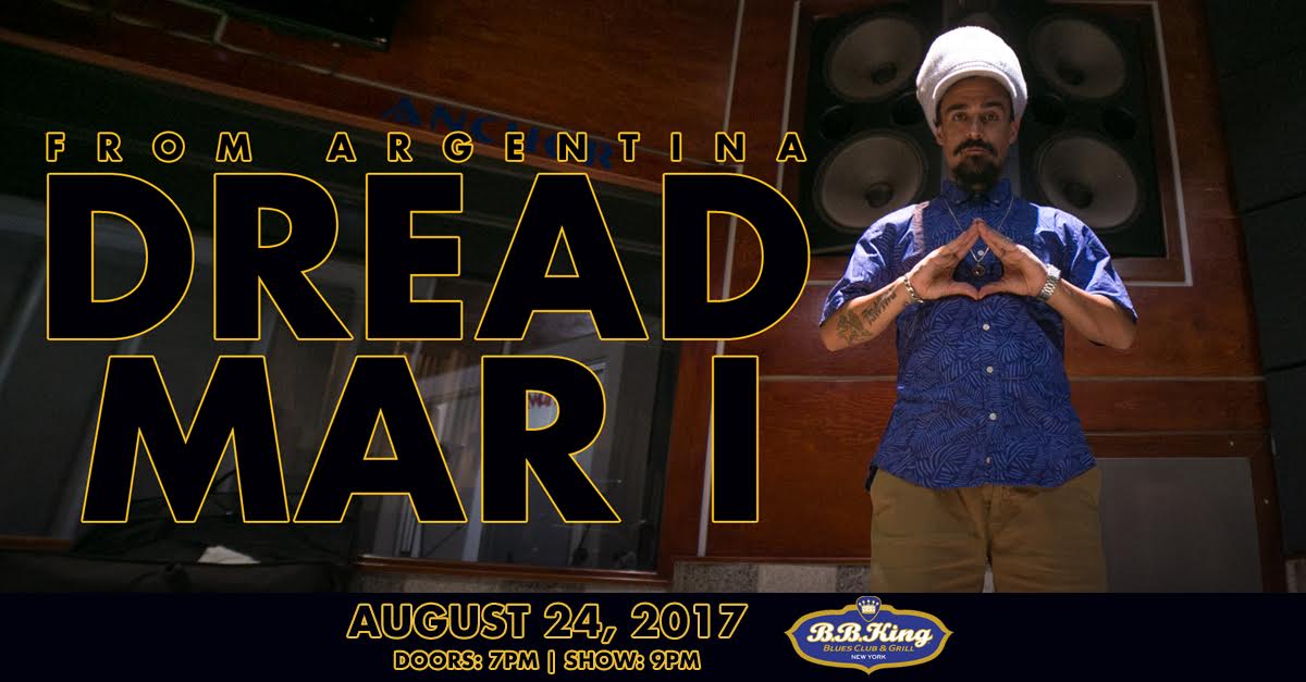 FREE TICKETS: Dread Mar I @ BBKINGS